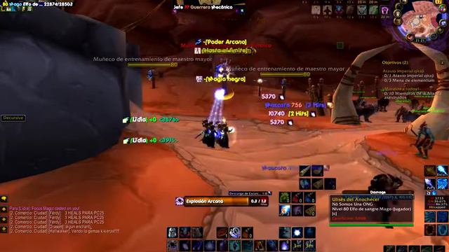 WOW Mage Arcane LK Patch 3.3.3 Test DPS [11k/13k] with H264 смотреть онлайн