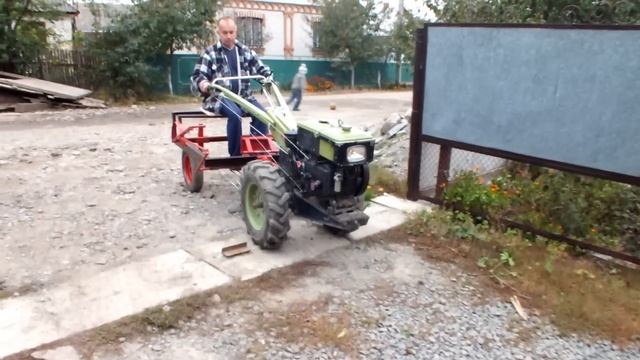 Самодельный адаптер к мотоблоку своими руками! смотреть онлайн