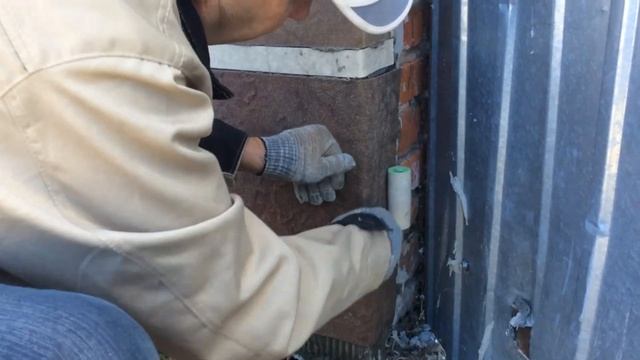 Отделка фасада гибким камнем ИЛКА33 по пенопласту. "Учебный курс №2" смотреть онлайн