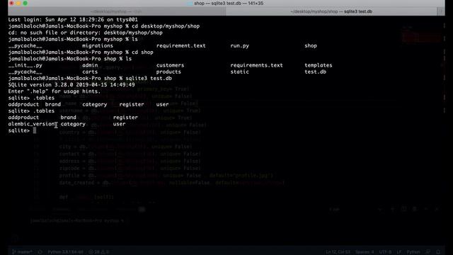 ecommerce online shop with python flask SQLAlchemy Migrations Using Flask-Migrate part 35 смотреть онлайн