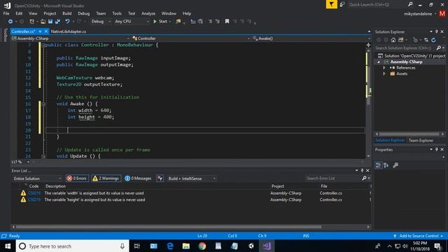 Tutorial OpenCV Native to Unity3D Build on Android Part 2 [Bahasa Indonesia] [English Subtitle] смотреть онлайн