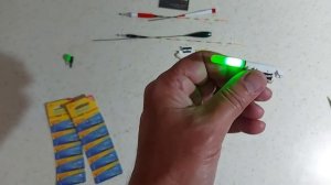 Готовь сани летом №11. / LED-светлячки и поплавки на аккумуляторах и батарейках.