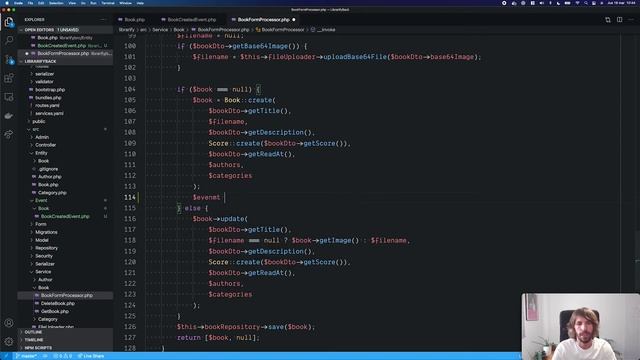 Curso de Symfony 5. Creando una API desde cero. Capítulo 18. Event Dispatcher #symfony смотреть онлайн