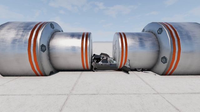 HIDRAULIC PRESS vs TANK! CRASH TEST! - BeamNg Drive смотреть онлайн