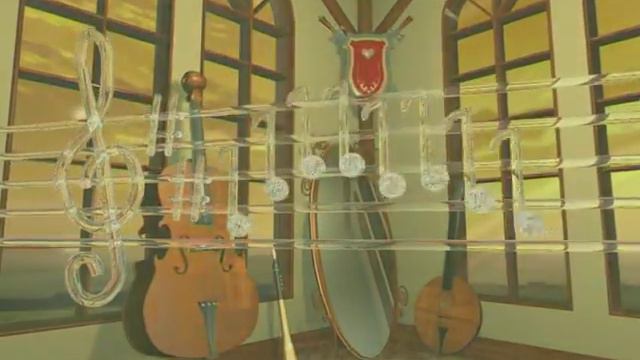 Футаж ноты и музыкальные инструменты