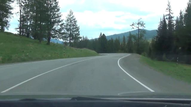 Горный Алтай, спуск с Семинского перевала смотреть онлайн