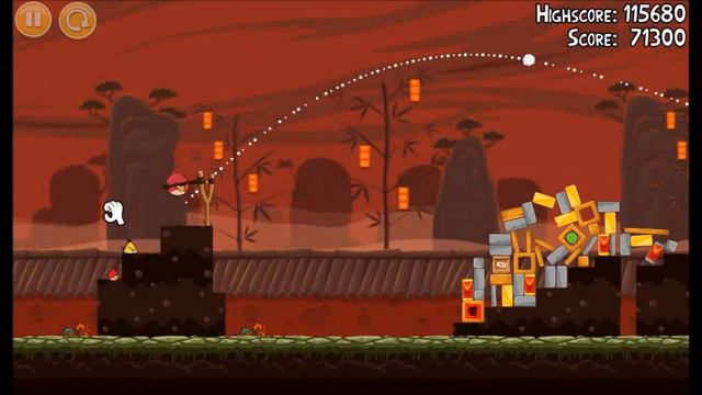Angry Birds Seasons Year of the Dragon 1-11 Walkthrough 3 Stars - Angry Birds Seasons 2012 смотреть онлайн