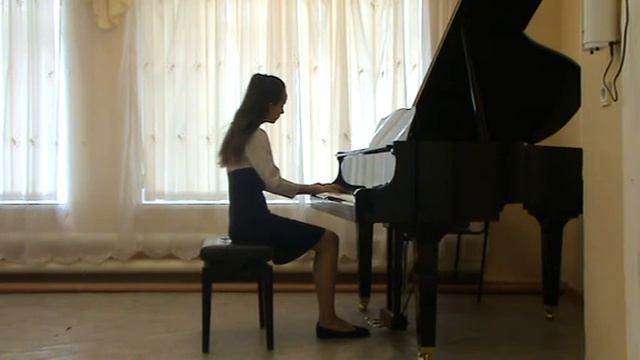 Парцхаладзе Этюд соль минор Исп Кайгородова Маша смотреть онлайн