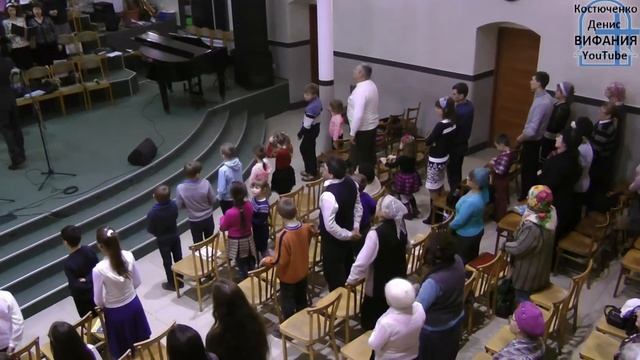 Живущего под кровом Всевышнего хор 19.02.2017 церковь Вифания смотреть онлайн