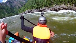 Сплав по реке Ока Саянская июнь 2021