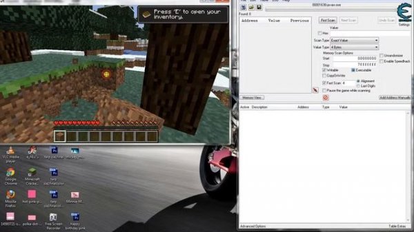 How to change ID in minecraft using Cheat Engine 6 3