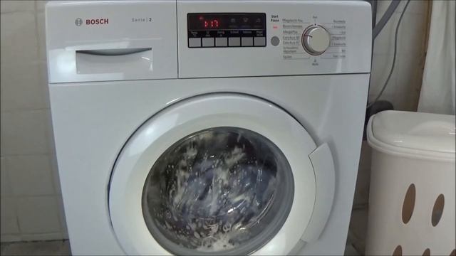 BOSCH WAB28220 washing machine, allergy plus wash 30 degrees program test example movie #345 смотреть онлайн