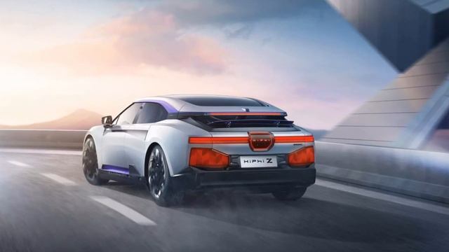 CAR NEWS | The Chinese electric sedan HiPhi Z received an unusual design and a 120 kWh battery смотреть онлайн