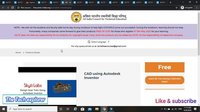 Free Online Course With Certificate | FREE Diploma/Certificate from AICTE for Engineers | смотреть онлайн