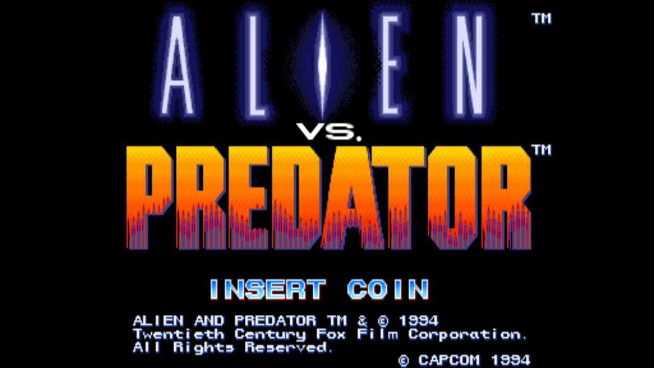 FULL GAME ARCADE Alien vs Predator 1994 смотреть онлайн