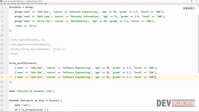 PHP Array Functions смотреть онлайн