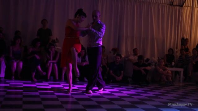 Javier Antar y Kara Wenham, 4-4, Buenos Aires, Milonga "La Bicicleta", 16.03.2015 смотреть онлайн
