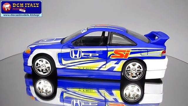 Honda Civic Si - Motormax Street Racer Series - 1:24 смотреть онлайн