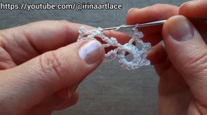 Красивая кайма крючком. Тесьма для ирландского кружева