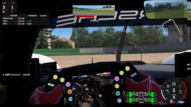 AMS2 IMOLA 1ST DRIVE PORSCHE 963 LMDh IS SO MUCH FUN!