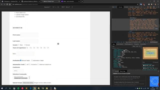 6 - Webtesting con Python y Selenium - assert y get_attribute смотреть онлайн