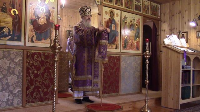 Проповедь на Попразднство Воздвижения Креста Господня 30 сентября 2021 года смотреть онлайн