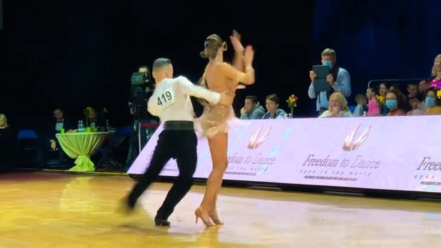 Capital Cup Minsk Егор Косяков и Ирина Новоселова Самба Чемпионат Беларуси 10 танцев смотреть онлайн