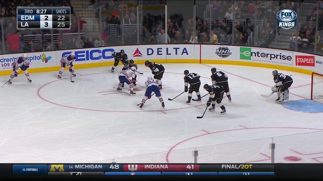 NHL . Edmonton Oilers - Los Angeles Kings. 1 тайм . 14.11.2015. НХЛ смотреть онлайн