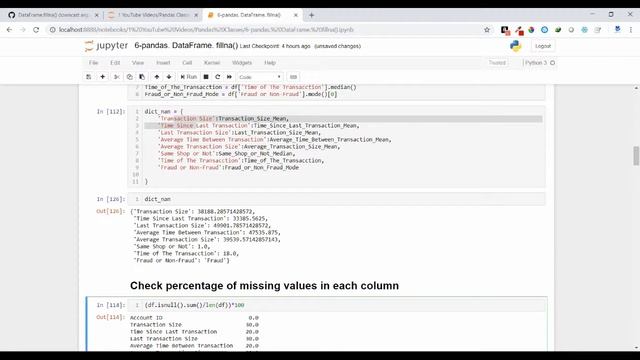 18 - Pandas - pandas.DataFrame.fillna() Function Explained Clearly. смотреть онлайн