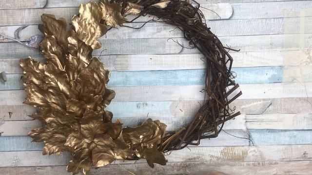 Осенний венок. ЛЕГКО и БЫСТРО. Alina Shut DIY. Autumn wreath смотреть онлайн