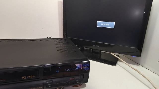AIWA HV-MG858SH Video Cassette Recorder VCR VHS Player (Made In Japan)