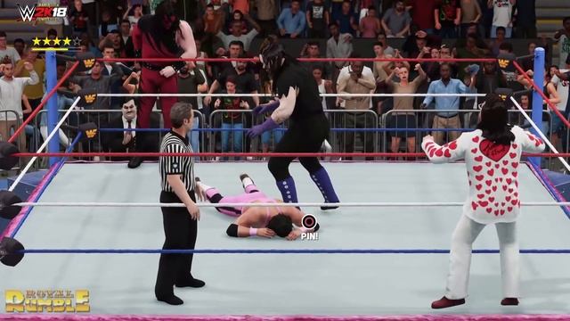 WWE2K18 GAMEPLAY: The Hart Foundation VS. The Undertaker & Kane | Community Wish Match смотреть онлайн