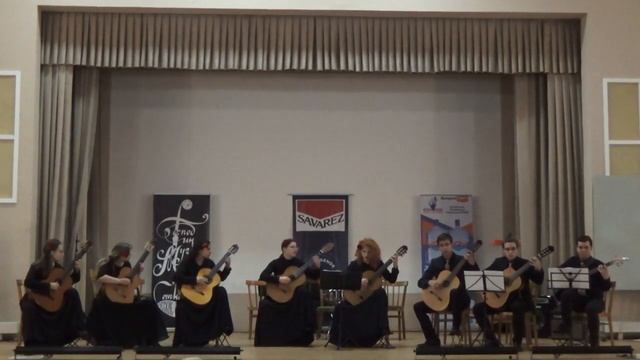 Сводный ансамбль гитаристов ДМШ21 и СОКИ, К. Лобанова Кони, А. Виницкий Танец лесных гномов, 15-35 смотреть онлайн