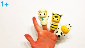 Детская песенка. Семья пальчиков. Мультик для малышей. Песня про пальчики.