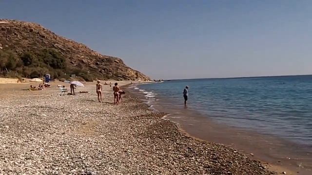 Pissouri Bay Beach in Cyprus (Oct 15, 2016) смотреть онлайн