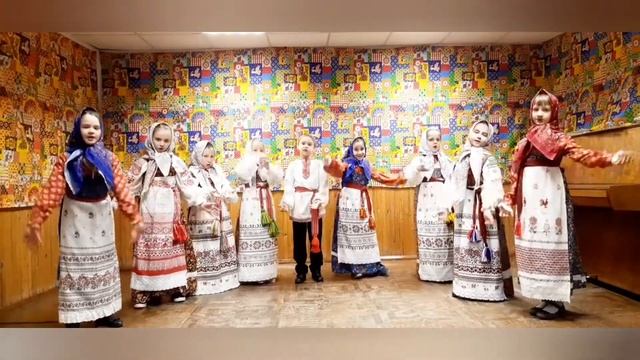 Детский фольклорный ансамбль "Журавушка" (старшая и средняя группы) - "Широкая Масленица" смотреть онлайн