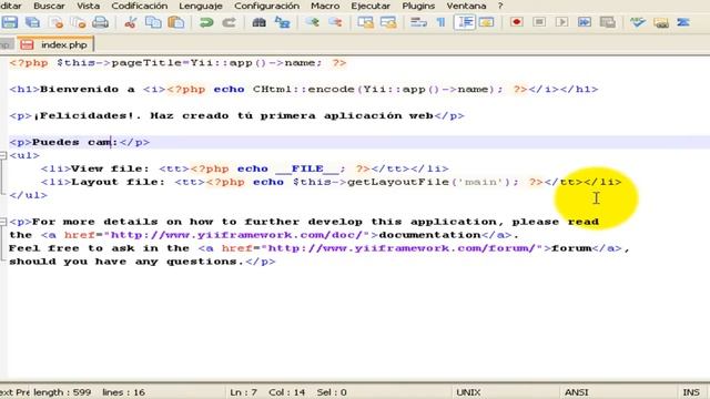 Yii Framework en Wamp Server смотреть онлайн