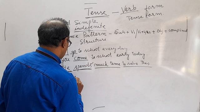 English Class- 08 Tense-[Present simple] by E Prasant Rao смотреть онлайн