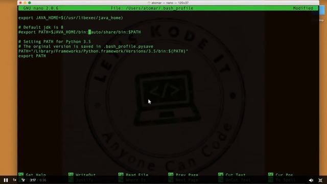 Java Environment setup for MAC смотреть онлайн