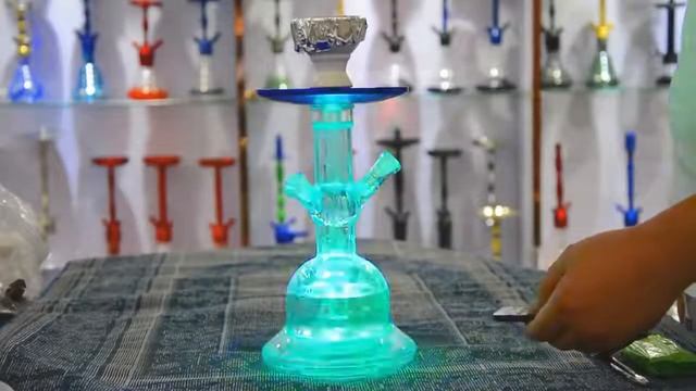 Кальян акриловый с рисунком. смотреть онлайн