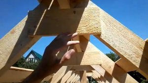 Каркасный дом 6*4 своими руками - крыша: стропила, обрешетка