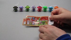 ХЭЛЛОУИН - HELLOWEEN - TWISTHEADS - Kinder Surprise - 2019 - Головастики - серия Хэллоуин