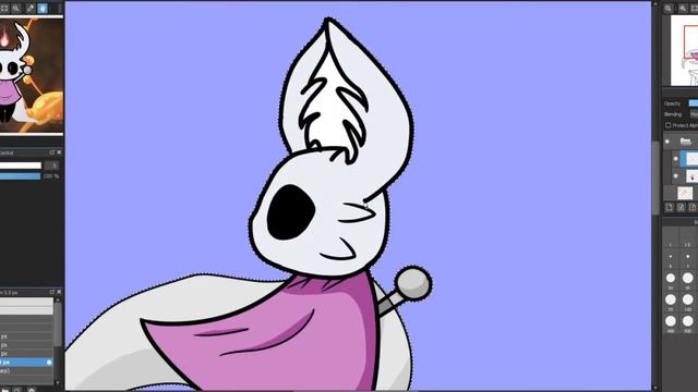 Hollow Knight OC [SPEED-PAINT] смотреть онлайн