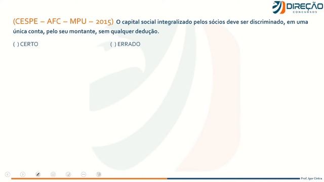 Contabilidade PCDF - Aula Gratuita - Prof Igor Cintra - Aula 1 смотреть онлайн