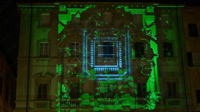 Proietta s.r.l. -Proietta s.r.l. - NVIDIA 3D VIDEOMAPPING - Lucca Comics and Games 2014 смотреть онлайн