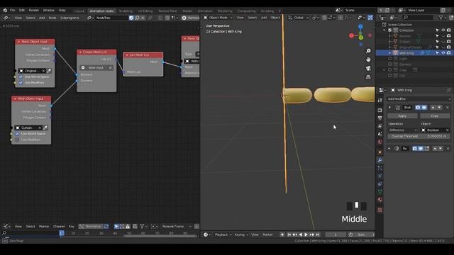 [Tut] Put Icing on donuts - blender animation nodes смотреть онлайн