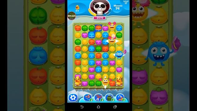 Fruit Splash 2 Jelly Mania HD (Level 17) GamePlay NO BOOSTER No Cheats by Android GamePlay смотреть онлайн