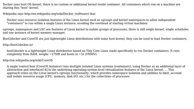 Unix & Linux: Docker containers have their own kernel or not? (3 Solutions!!) смотреть онлайн