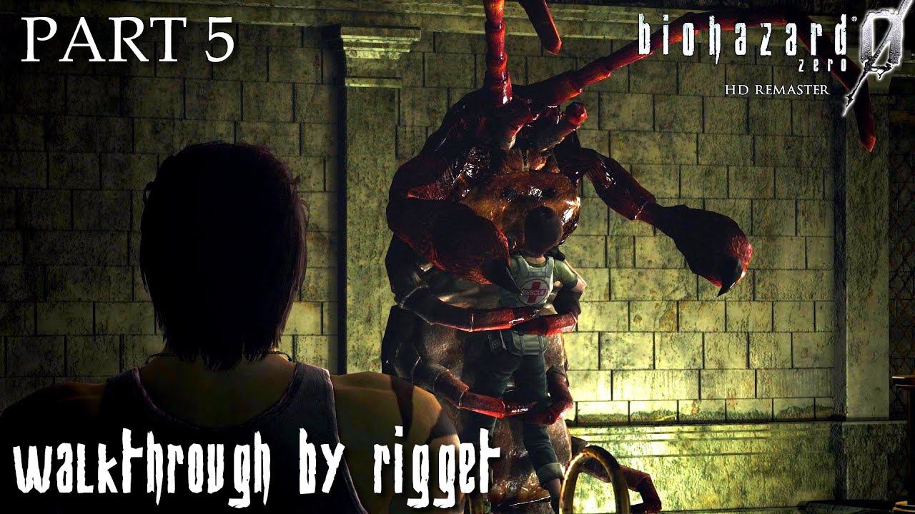 Resident Evil Zero HD Remaster Прохождение Часть 5 "Многоножка" смотреть онлайн