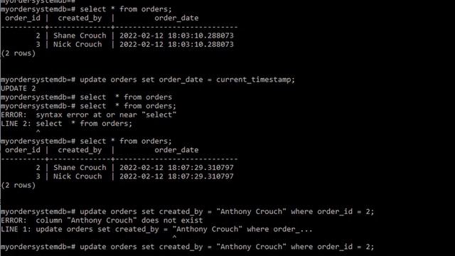 Basic SQL Update Statement - Learn to Update a Record in a Database смотреть онлайн
